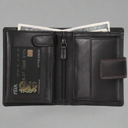 MET Men's Fashion Leather Wallet