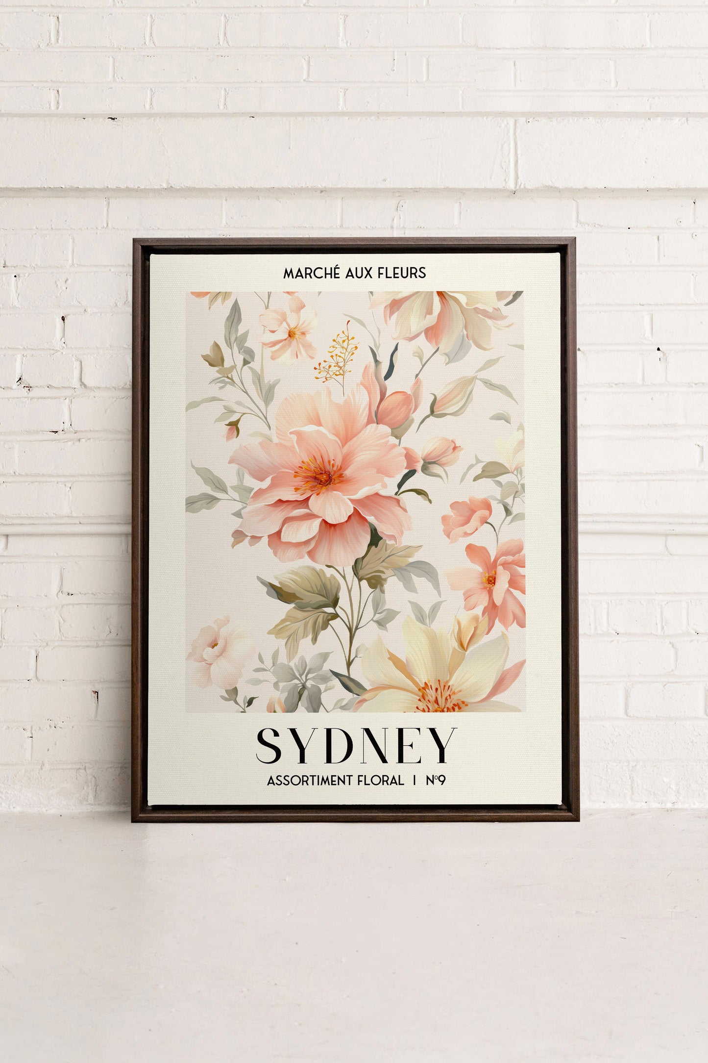 SYDNEY, Oeuvre sur toile étirée