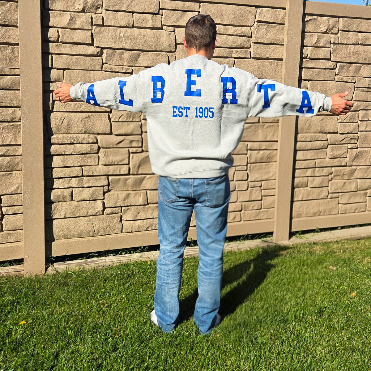 Alberta Back Unisex Crewneck