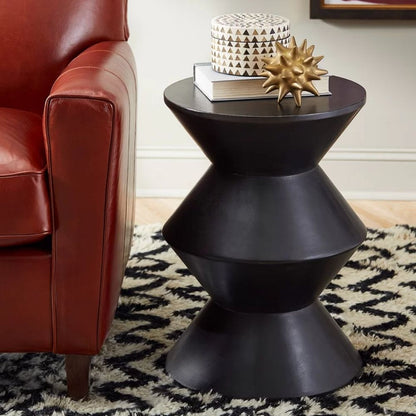 Charlie Beton Terrazzo Mid-Century Beistelltisch
