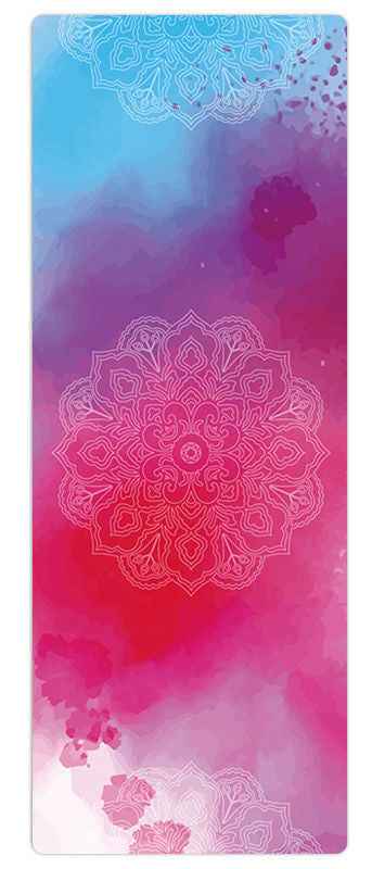 Non-Slip Yoga Mat – Rubber Fitness Exercise Mat