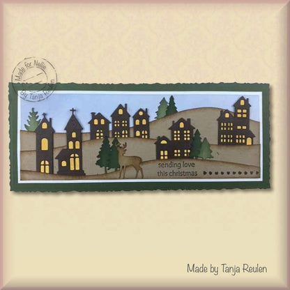 Nellie's Choice - Shape Dies - Mini Dies Pinetrees-1