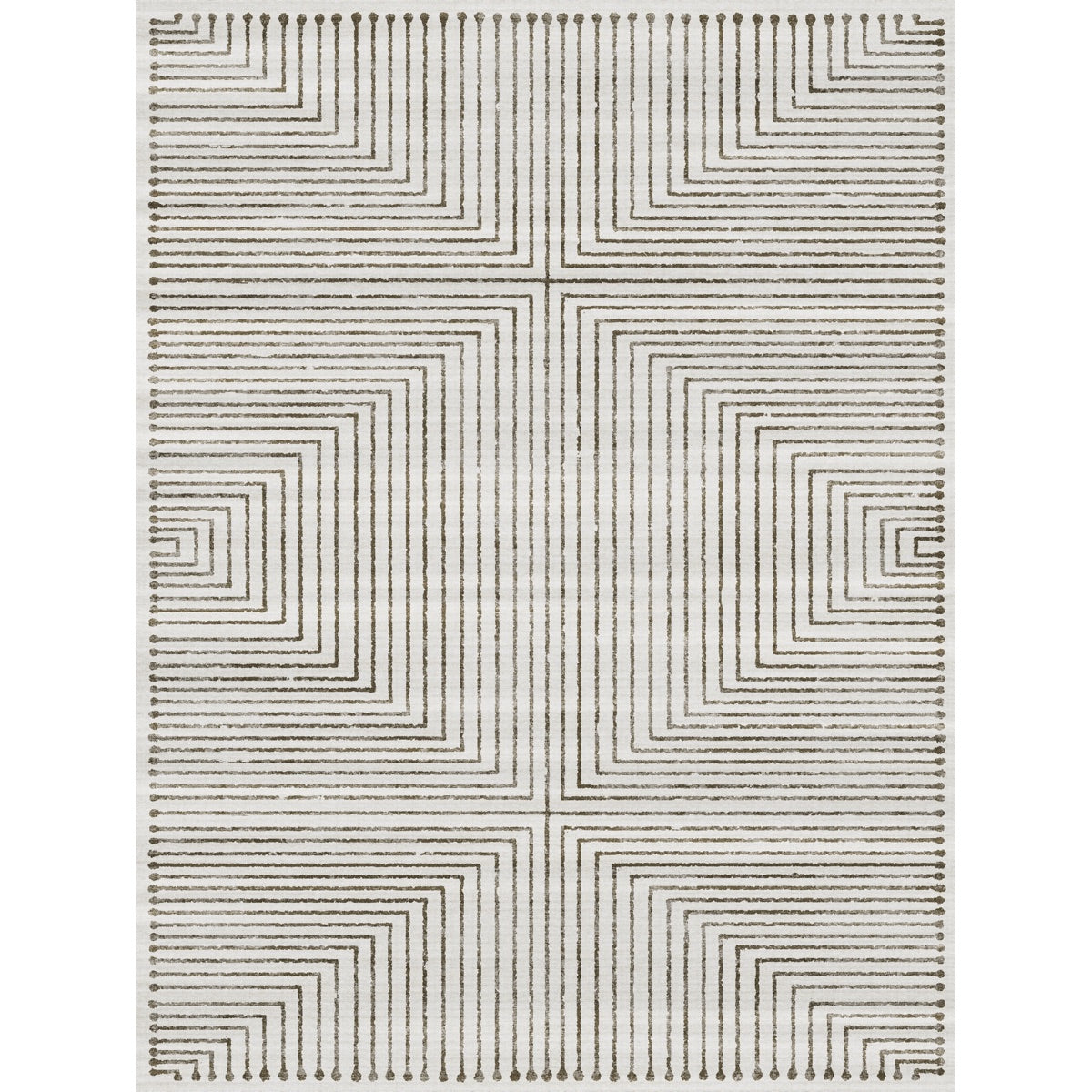 Bond Gold & Ivory Teppich