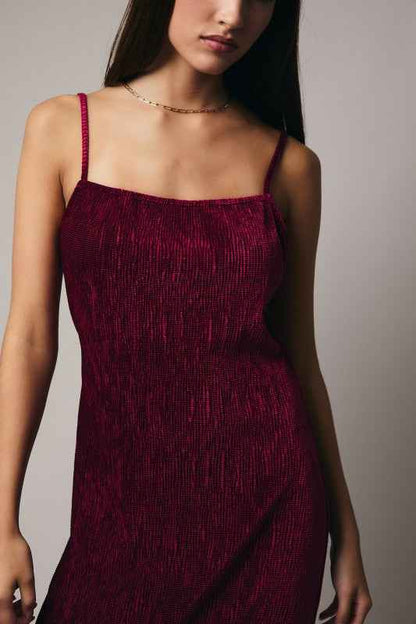 Vienna Velvet Midi Dress