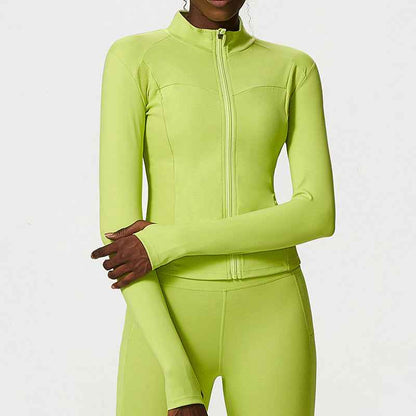 Women’s Nylon Sports Jacket – Autumn & Winter Workout Activewear