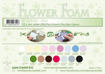 Flower Foam 10 A4 Sheets