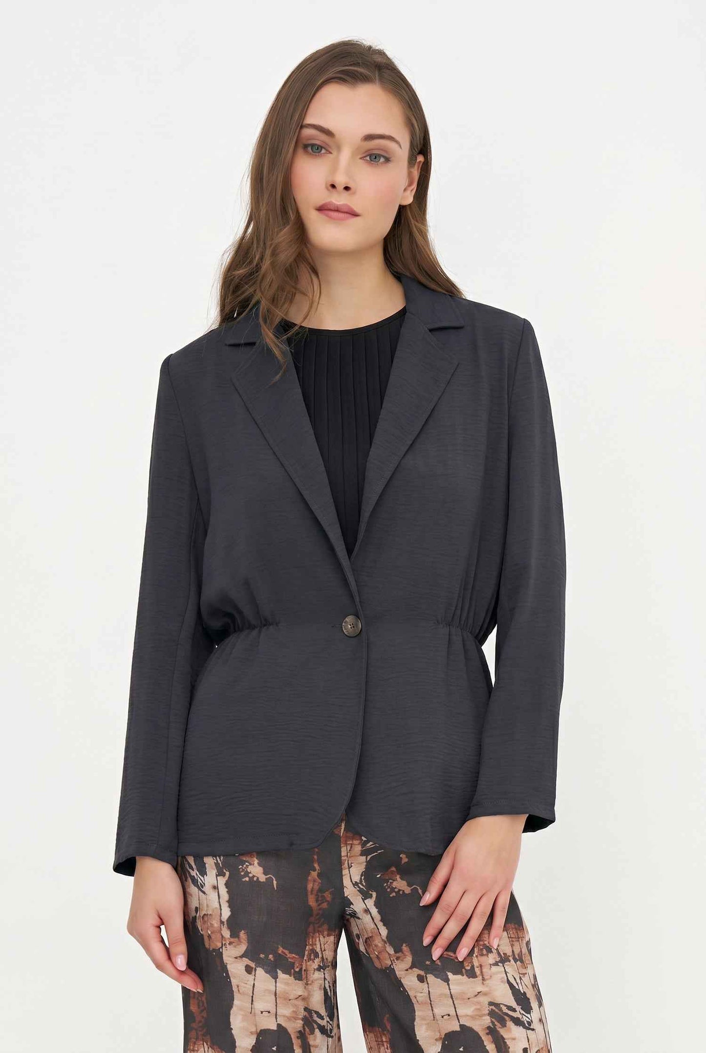 Women's Woven Blazer