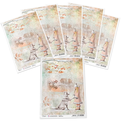 Ciao Bella Rice Paper A4 The Gift of Love