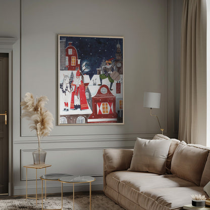 Wandbild Nikolaus Leinwandbild