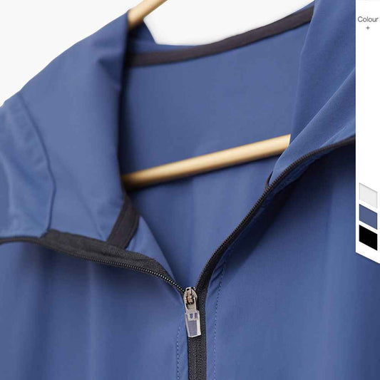Women’s Hooded Loose Fit Gym Suit – Close Lock Zipper Activewear Set