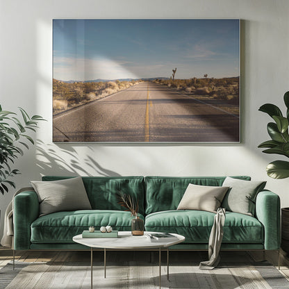 Wandbild Joshua Tree Road