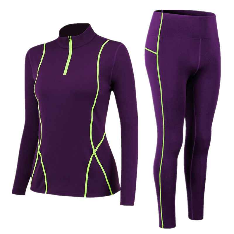 Yoga Workout Suit – Quick-Dry Breathable Fitness Activewear Set