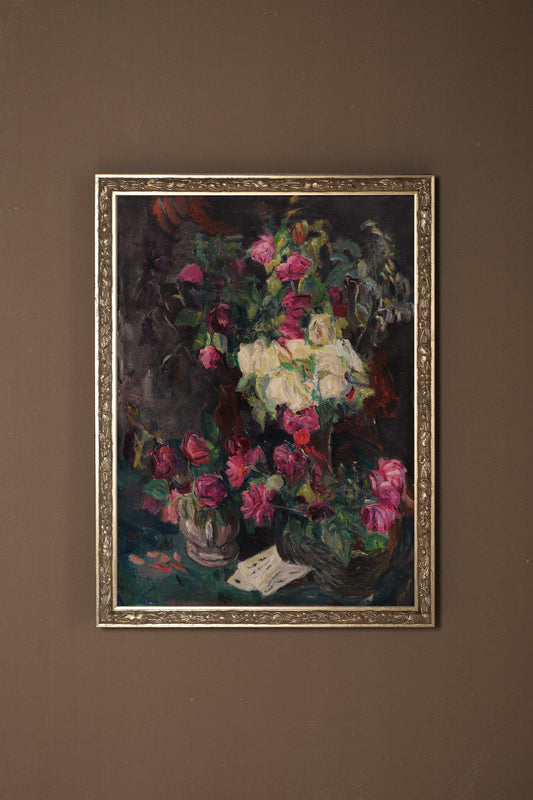 VELOURS D'ÉPOQUE, SILBERNER VINTAGE-RAHMEN