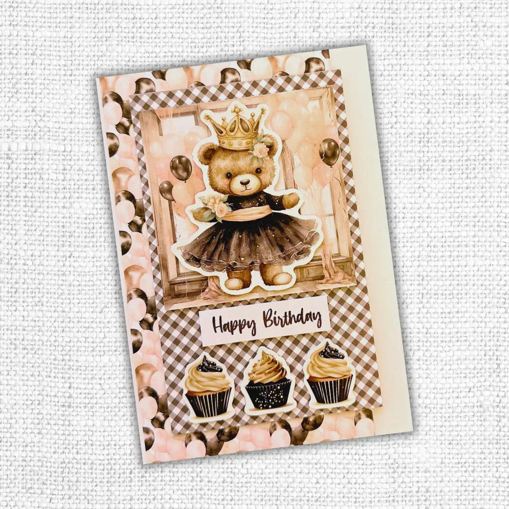 Teddy Celebrates Embossed Die Cuts 31383