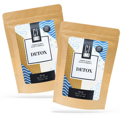 Detox Herbal Tea Pyramid Tea Bags