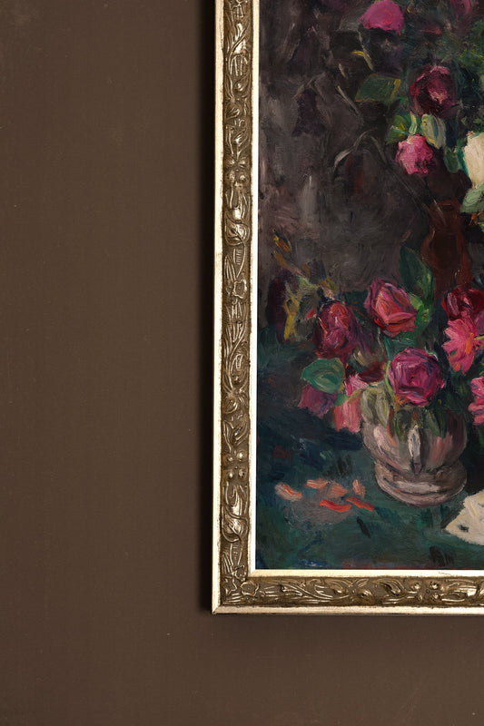 VELOURS D'ÉPOQUE, SILBERNER VINTAGE-RAHMEN