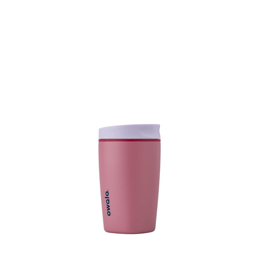 Owala SmoothSip Slider Insulated Stainless Steel Coffee Tumbler, Reusable Iced Coffee Cup, Hot Coffee Travel Mug, BPA Free 12 oz, Crochet Queen 🍁 All In One Marketplace Canada