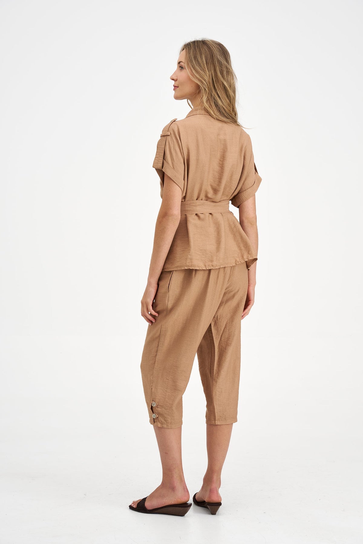 Women's Woven Sleeveless Jacket