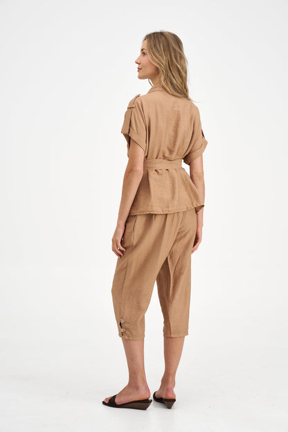 Women's Woven Sleeveless Jacket