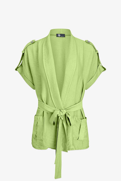 Women's Woven Sleeveless Jacket