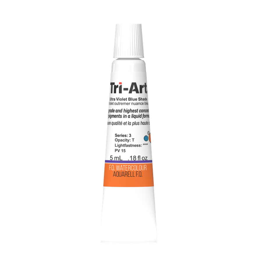Tri-Art Water Colours - Ultramarine Violet Blue Shade
