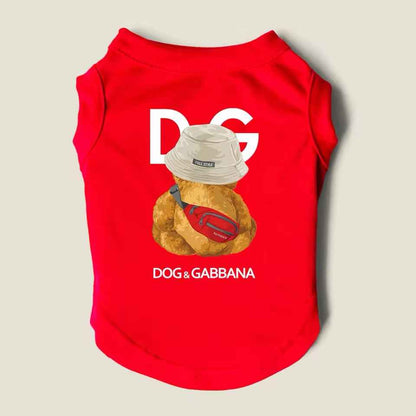 Dog & Gabana Dog Tee | Casual Dog Shirt