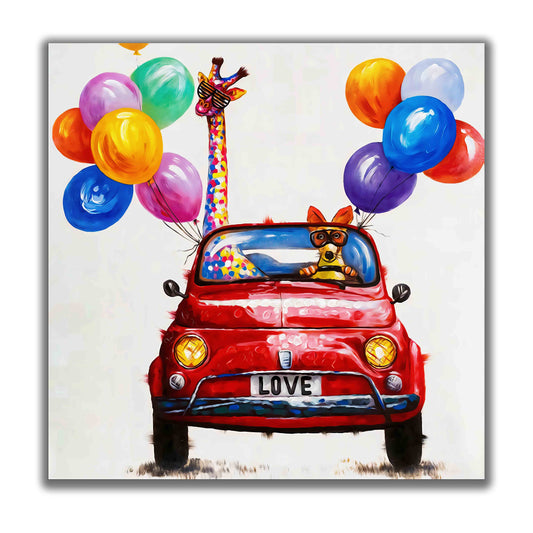 Fun Fun Fun 36" x 36" Leinwandbild