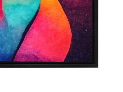 Leinwandbild-Abstrakte Liebe-Wandkunst