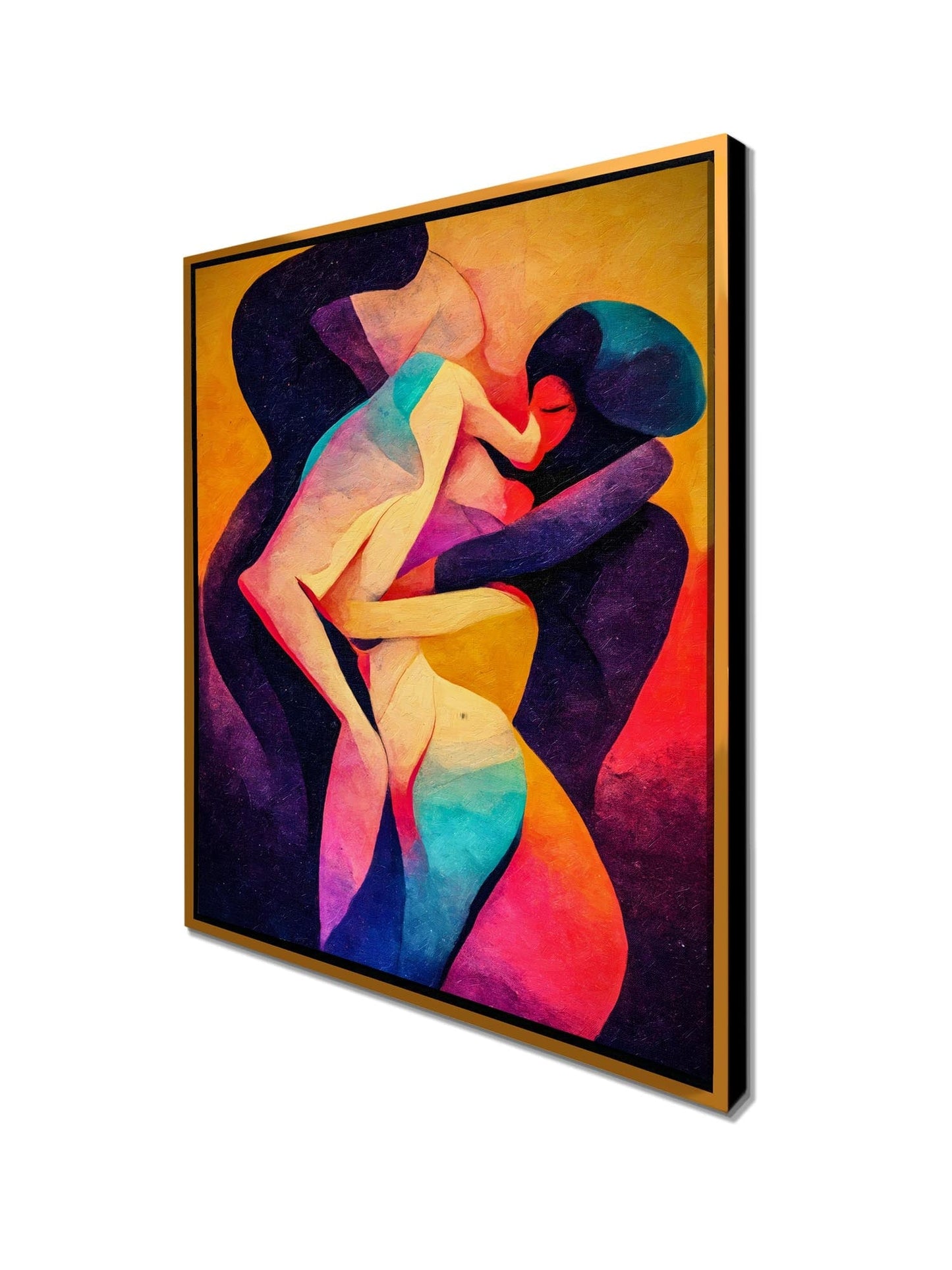 Leinwandbild-Abstrakte Liebe-Wandkunst
