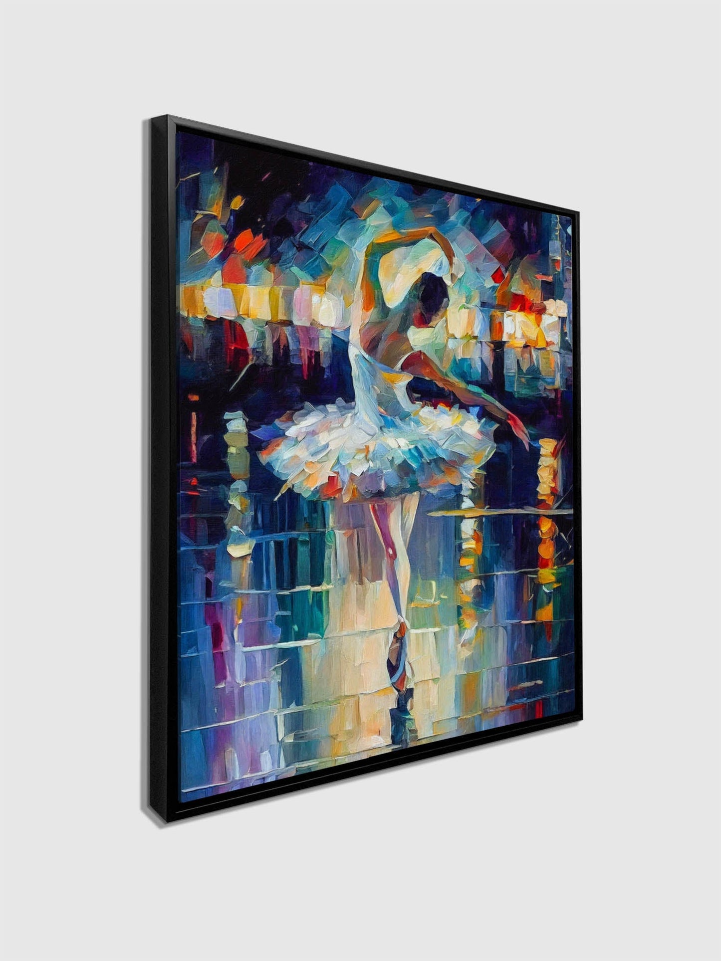 Wandbild Balletttänzerin -Leinwand Kunstdruck-