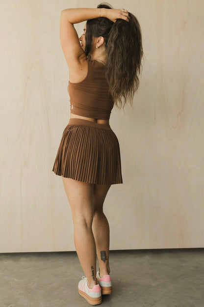 Micro Pleated Skirt