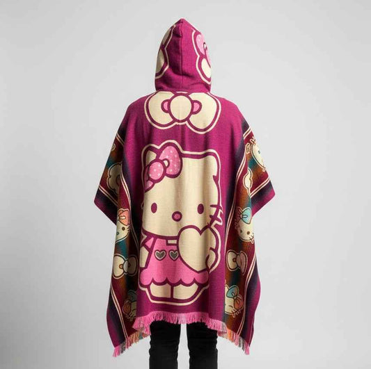 Characters Wool Poncho