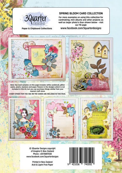 3Quarter Designs - Card Collection  - Spring Blooms
