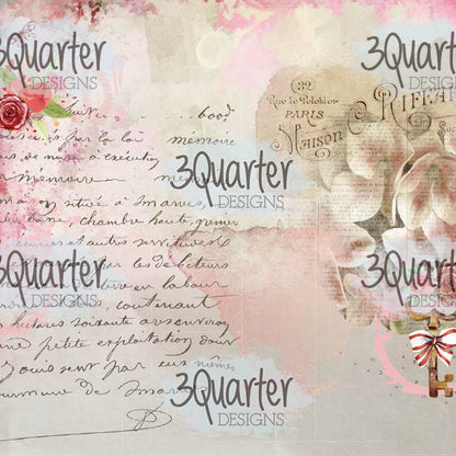 3Quarter Designs - 8" X 8" Paper Pack - Always Yours