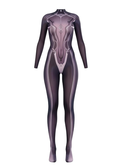 Anime Superhero Eve 10D Sheer Bodystocking - Ultra-Thin Cosplay Lingerie