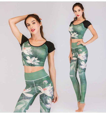 Women’s Yoga & Fitness Tracksuit – Running, Sports & Athletic Workout Outfit
