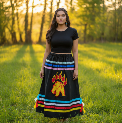 OLDTRIBES™ Trail of the Bear Ribbon Skirt