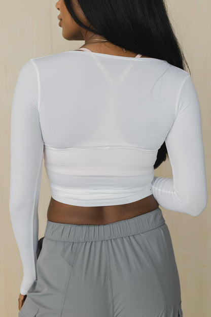 Wrap Me Long Sleeve