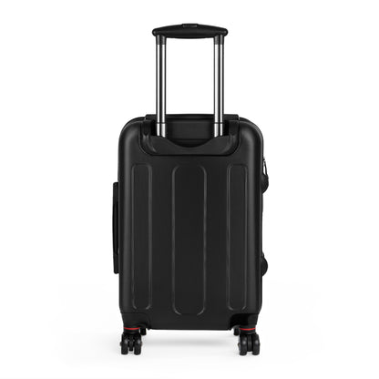 Carry-On Suitcase - Bold Red Lips Travel Luggage Cover