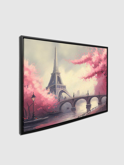 Leinwandbild-Eiffelturm-Wandkunst