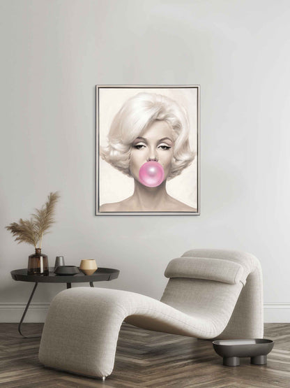 Marilyn in Pink – Wandkunstdruck