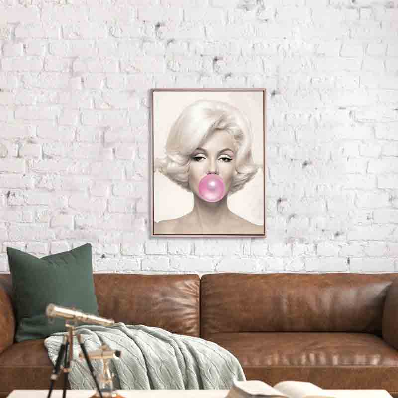 Marilyn in Pink – Wandkunstdruck