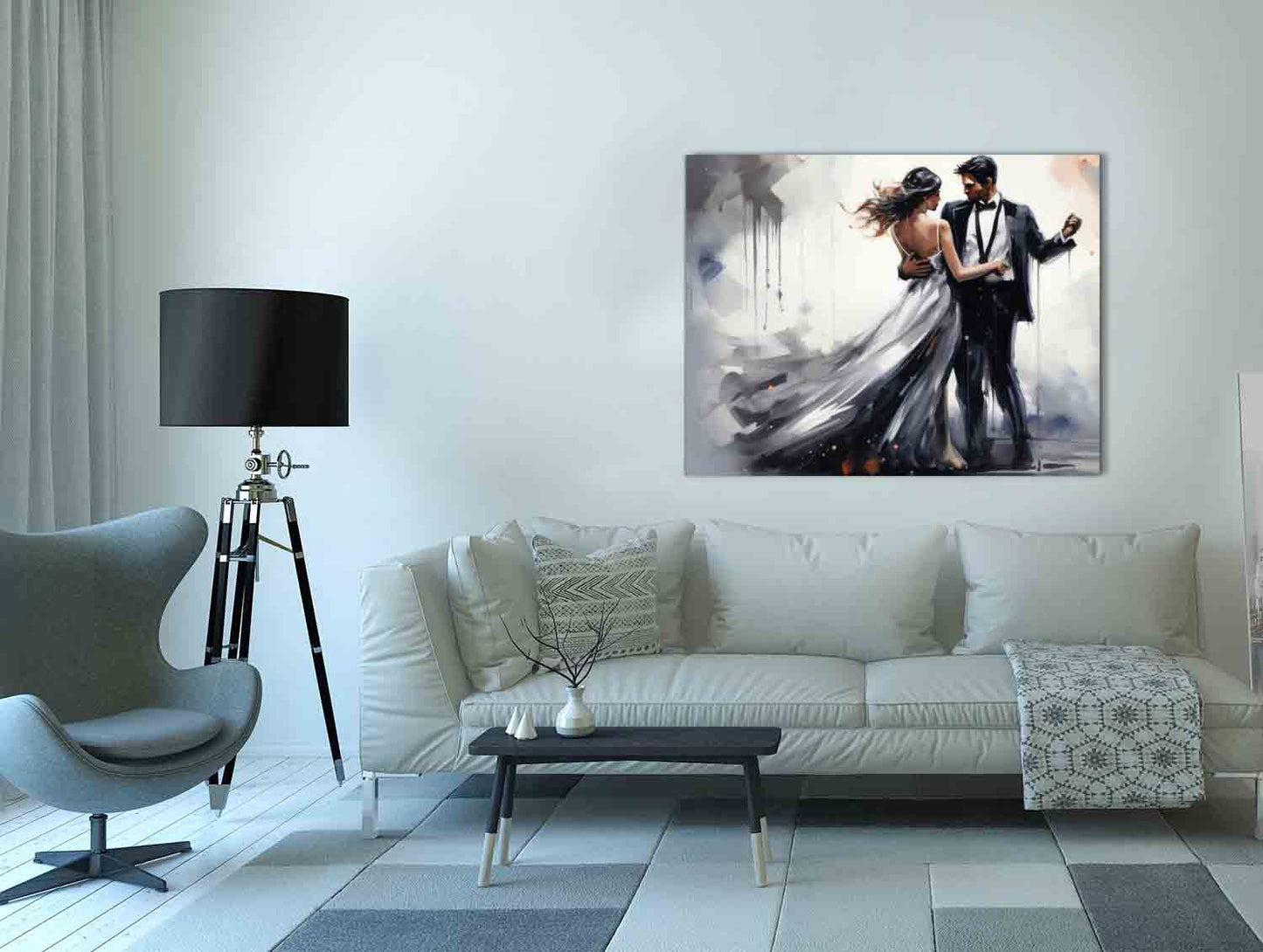 Tanzgala-Schöne Kunst-Wanddeko-Leinwandbild