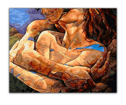 Wandkunstdruck - Intimität - Leinwandkunstdruck
