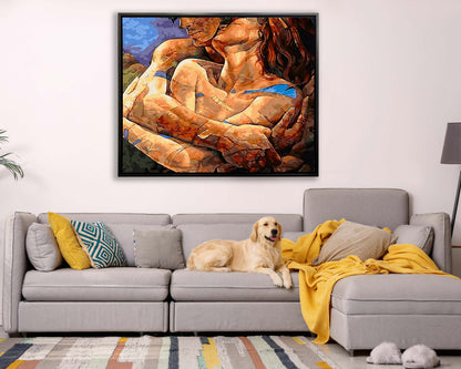 Wandkunstdruck - Intimität - Leinwandkunstdruck