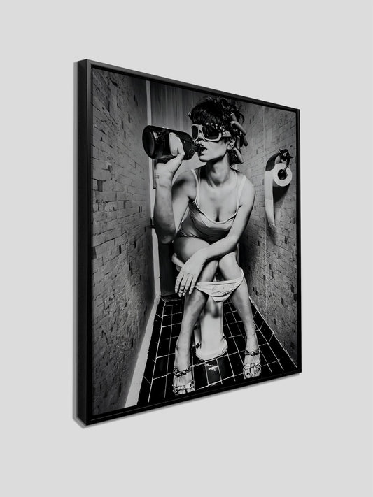 Der Morgen danach 36" x 48" Kunstdruck auf Leinwand
