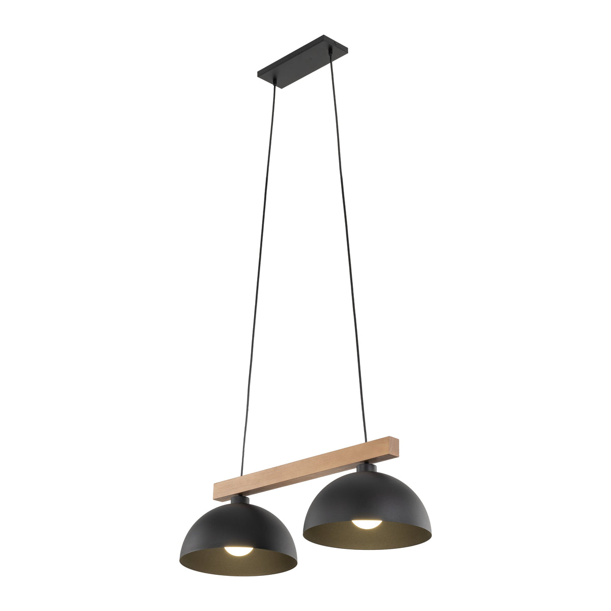 OSLO 2-Light Scandinavian Pendant Light for Kitchen Island, Dining Table & Modern Interiors