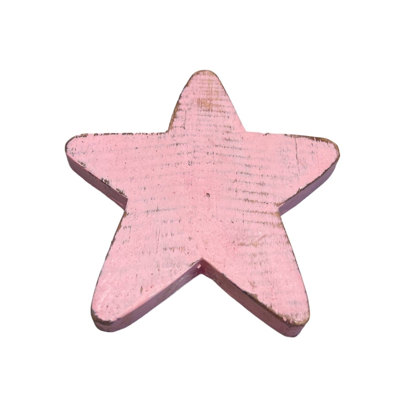 Wooden Flat Star Decoration