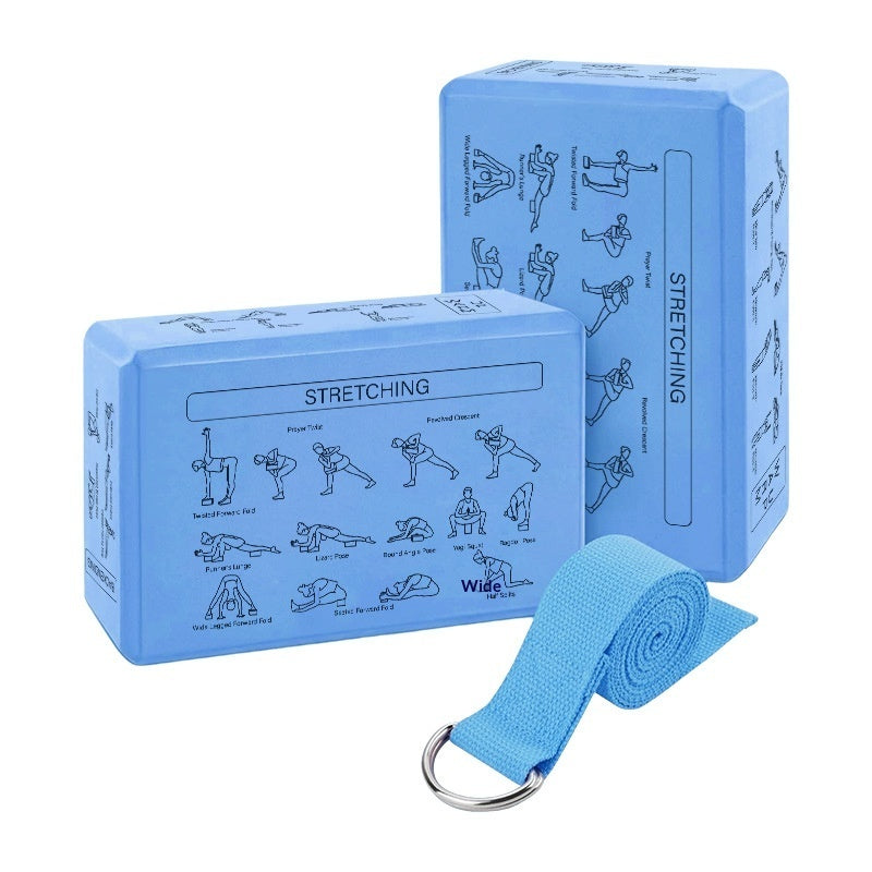 Wholesale EVA Yoga Block & Stretch Band Set – Yoga & Dance Training Accessories
