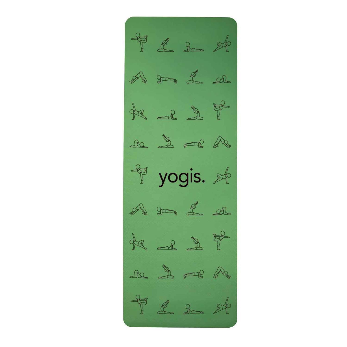 Yoga Mat Posture Line Non-Slip TPE Fitness Mat – Beginner Support &amp; Alignment Guide